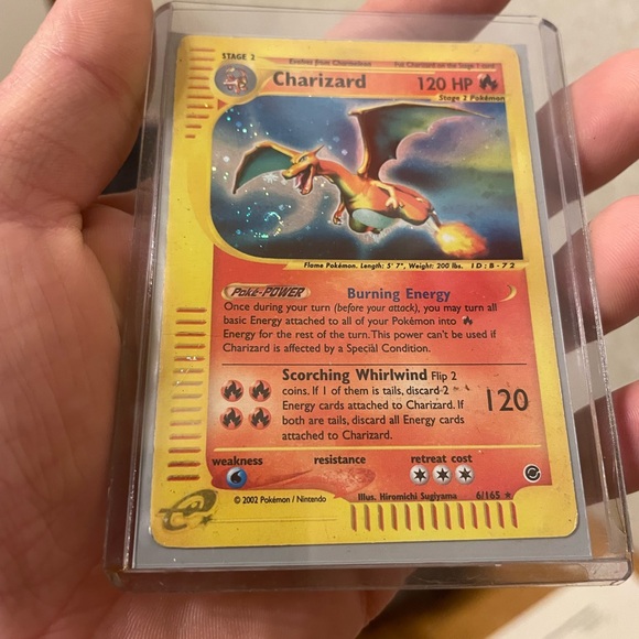 Expadition Charizard reg Holo 61/165 - Picture 7 of 7